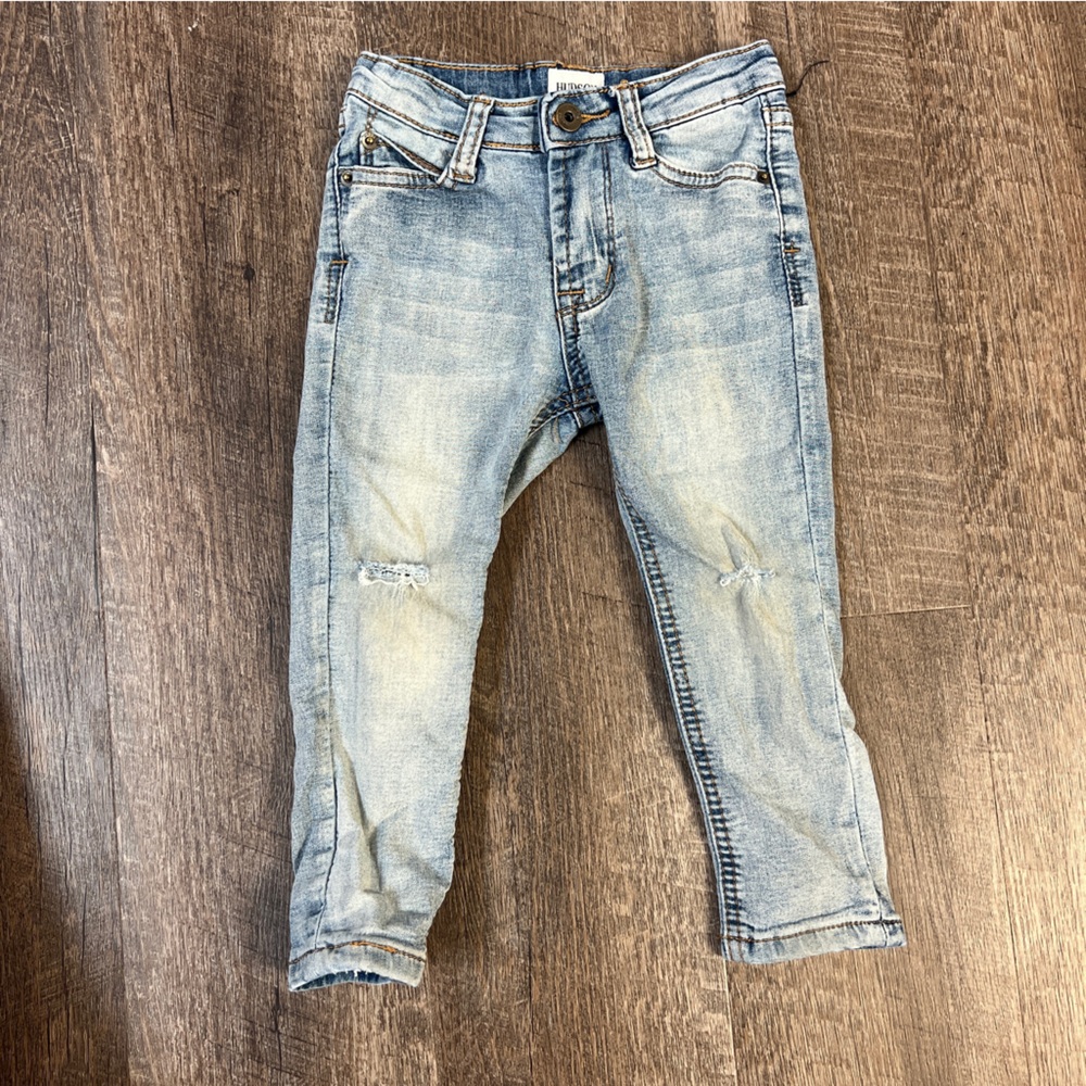 Hudson Jeans Boy's Classic Light Wash Slim Jeans